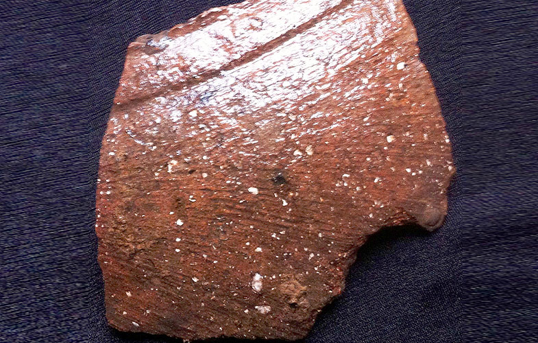 High status Iron Age pottery has been recently discovered at Blackfriars, Leicester