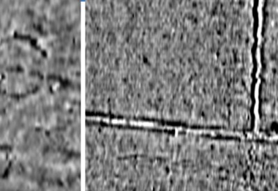 Prehistoric enclosures detected by geophysical survey