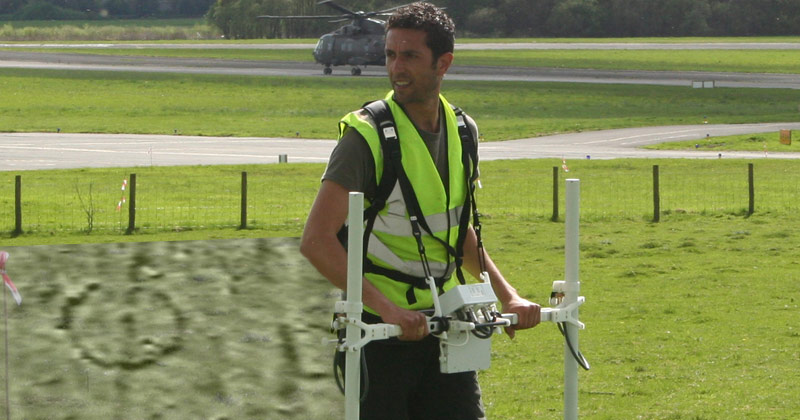 Geophysical survey provides rapid information about development sites