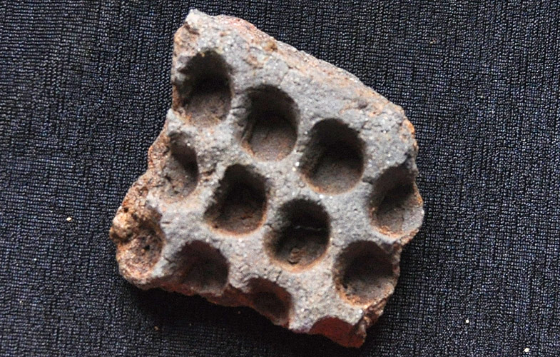 7 Fragment of Iron Age coin mold