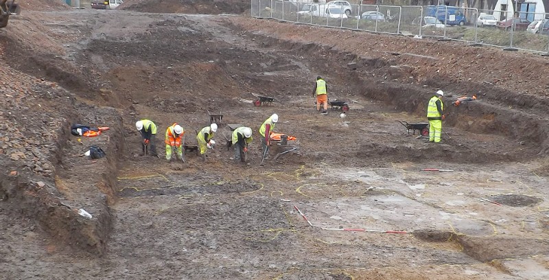 Week 2 archaeological preparation at Blackfriars Leicester